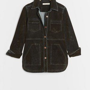 Anthropologie Pilcro Velvet/Denim Jacket - Sz Small